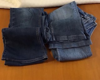 Set 2 jeans Calliope tg. M, recupero e Faidate