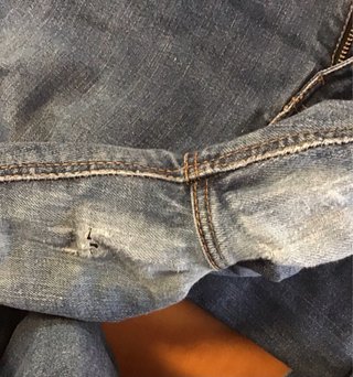 Set 2 jeans Calliope tg. M, recupero e Faidate