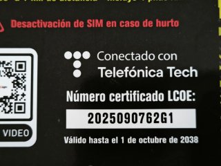 Luz emergencia V-16 ¡NUEVA!
