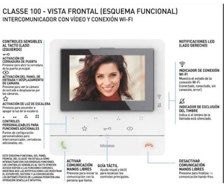 Videoportero WiFi Bticino 344786 Clase 100X16E