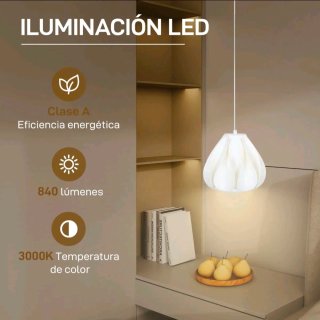 Lámpara de techo LED moderna luz cálida de 3000K