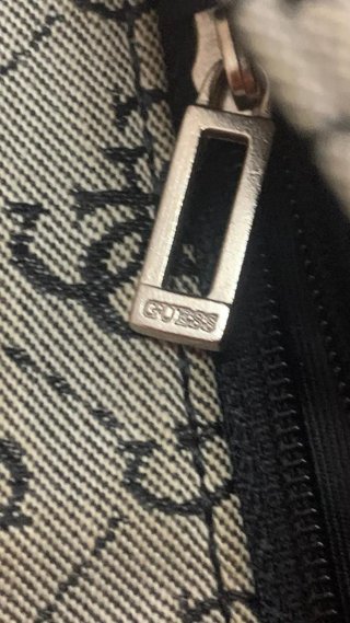 Borsa Guess vintage beige e nera