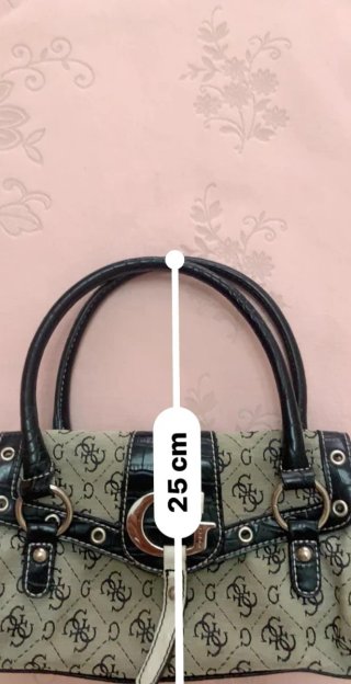 Borsa Guess vintage beige e nera