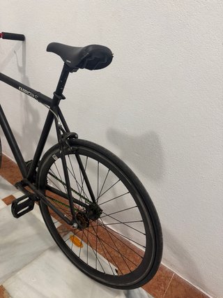 Bicicleta Fixie Negra/Roja Edición Especial