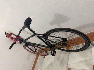 Bicicleta Fixie Negra/Roja Edición Especial