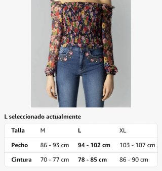 Camiseta Desigual floral manga larga