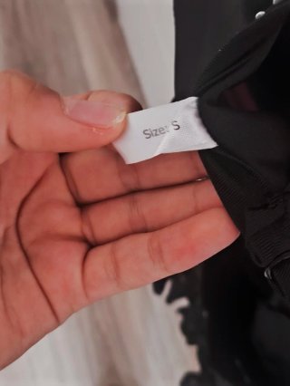 Maillot patinaje artístico niña negro