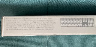 Teclado Apple Alemán Completo