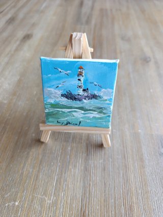 Mini cavalletto in legno