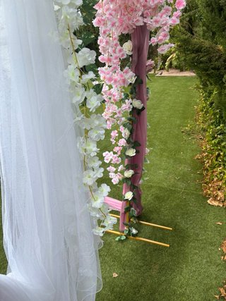 Arco de celebración dorado 150x220 cm