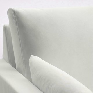 Divano a tre posti Hyltarp bianco di Ikea