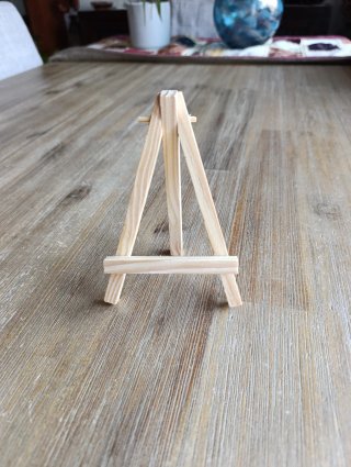 Set 3 mini cavalletti in legno
