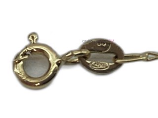 cadena oro 18k 26cm