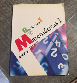MATEMATICAS 1º de bachillerato ANAYA