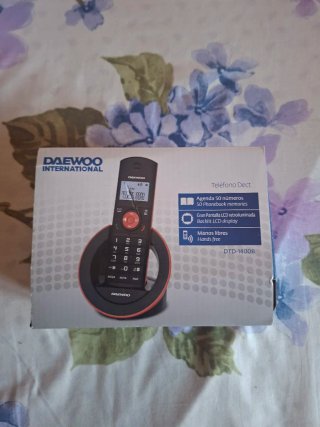 Teléfono Inalámbrico Dect Daewoo DTD-1400B