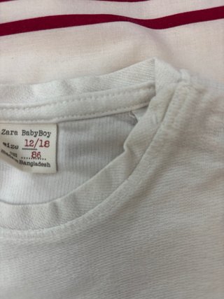 Camiseta Zara bebé 12/18 meses