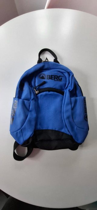 Mochila Berg Outdoor azul y negra