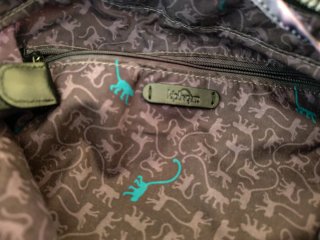 Bolso Hombro Kipling Animal Print