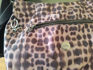 Bolso Hombro Kipling Animal Print