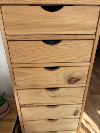 Cajonera Sifonier Madera LUFE GAU