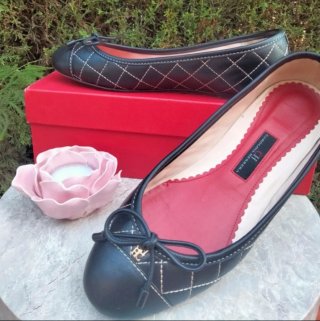 Bailarinas Piel Carolina Herrera Negras
