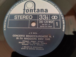 Bach: 6 Conciertos de Brandeburgo LP