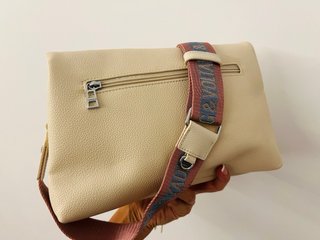 Bolso Zadig & Voltaire Beige con Correa Rosa