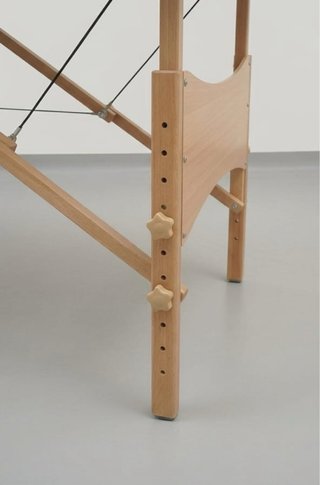 Camilla de masaje plegable de madera + accesorios