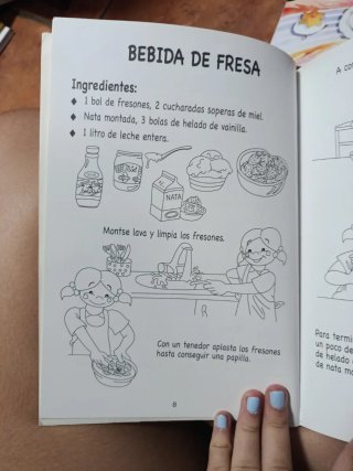 Libro de cocina para niños