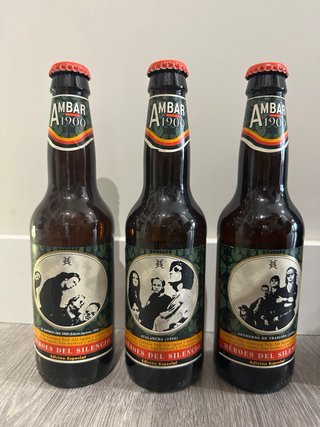 Pack Cervezas Ambar 1900 Héroes del Silencio