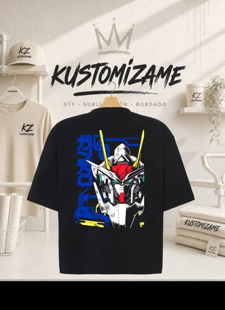 Camiseta Adidas Estilo Gundam Anime Unisex