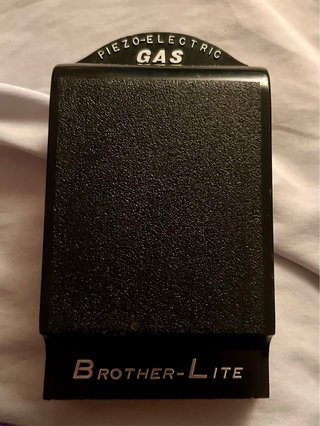 Accendino Vintage Brother-Lite Piezo-Elettrico a Gas