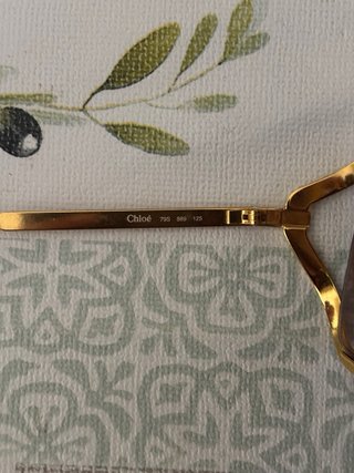 Gafas de Sol Chloé Marrón y Dorado