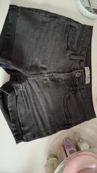 Shorts vaqueros grises
