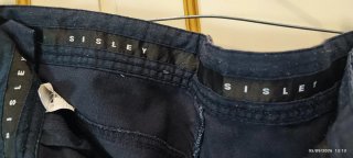 Pantalone uomo blu classico