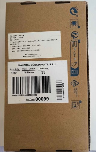 Zapatos Mayoral Comunión Niña Talla 35