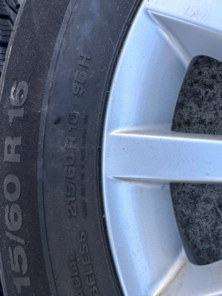 Llantas Volkswagen 215/60 R16