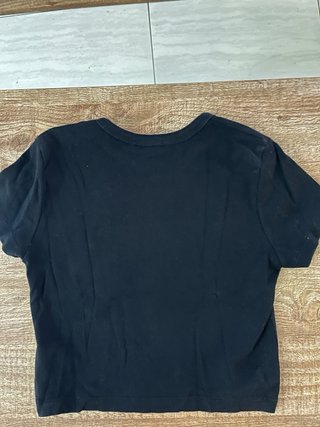 Camiseta Negra Manga Corta