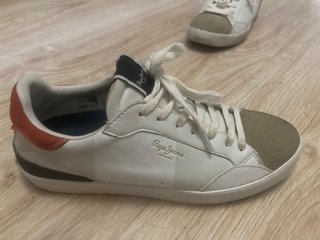 Zapatillas Pepe Jeans Blancas y Rojas
