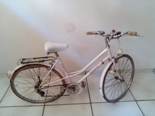 Bicicleta GAC rosa adulto