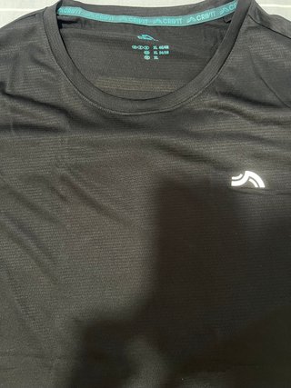 Camiseta Nueva Running Deportiva Negra Talla XL