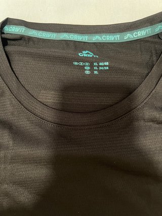 Camiseta Nueva Running Deportiva Negra Talla XL