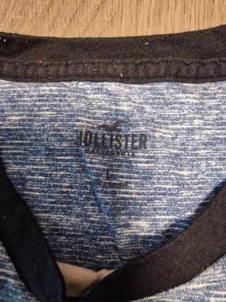 Camiseta Hollister manga larga hombre
