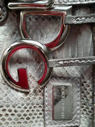 Bolso Dolce & Gabbana Gris/Plata