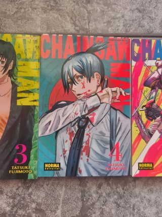 Chainsaw Man Un perro y una motosierra