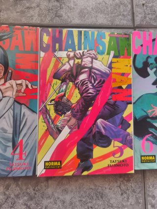 Chainsaw Man Un perro y una motosierra