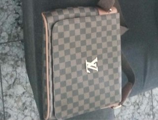 Riñonera Louis Vuitton Damier Marrón