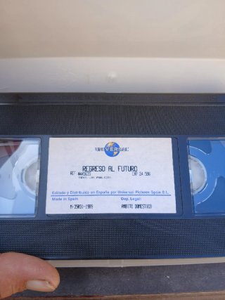 Regreso al Futuro VHS (Español)