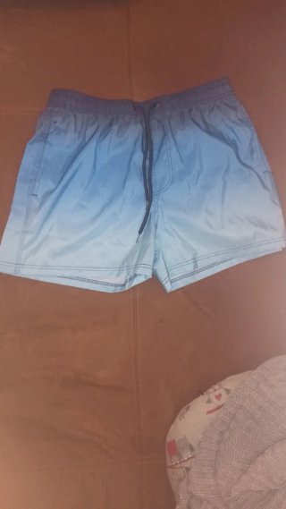 Bañador degradado azul y blanco Talla S