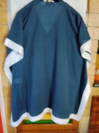 Blusa donna DAVID cotone blu taglia 50